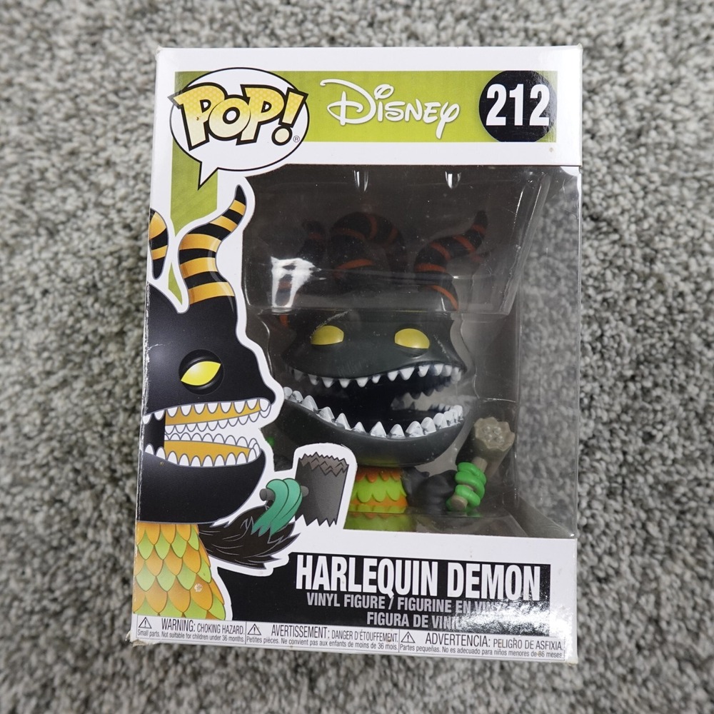 Harlequin Demon 212 Funko POP Disney Nightmare Before Christmas Vinyl Figure Toy